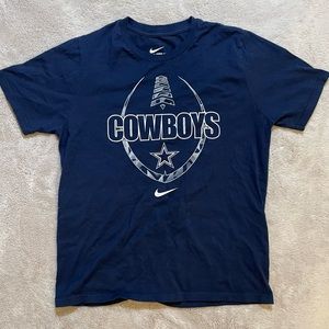Nike Dallas Cowboys Blue Graphic Tee (S)